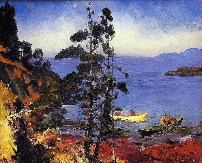 George Wesley Bellows Evening Blue
